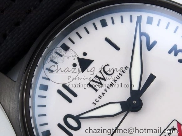 MIROTIME 0521 Pilot Black Ace BLSF 1:1 Best Edition White Lume Dial on Black Nylon Strap MIYOTA OnTrend 7021